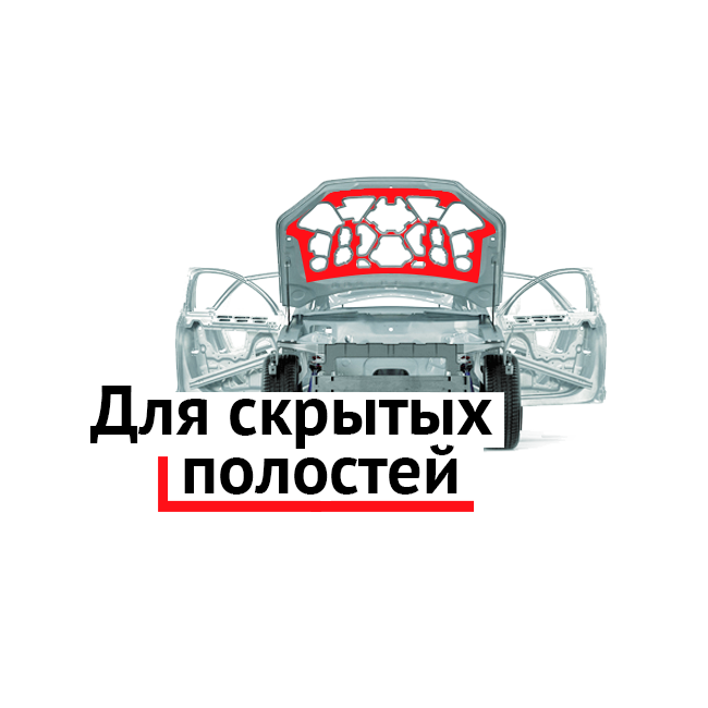 Для скрытых полостей